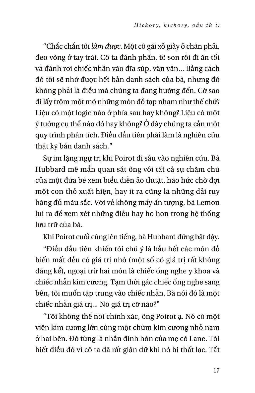 Hickory, Hickory, Oẳn Tù Tì