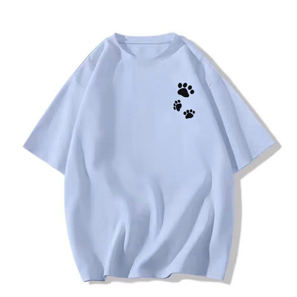 Áo Thun Nữ 100% Cotton In Logo Dấu Chân