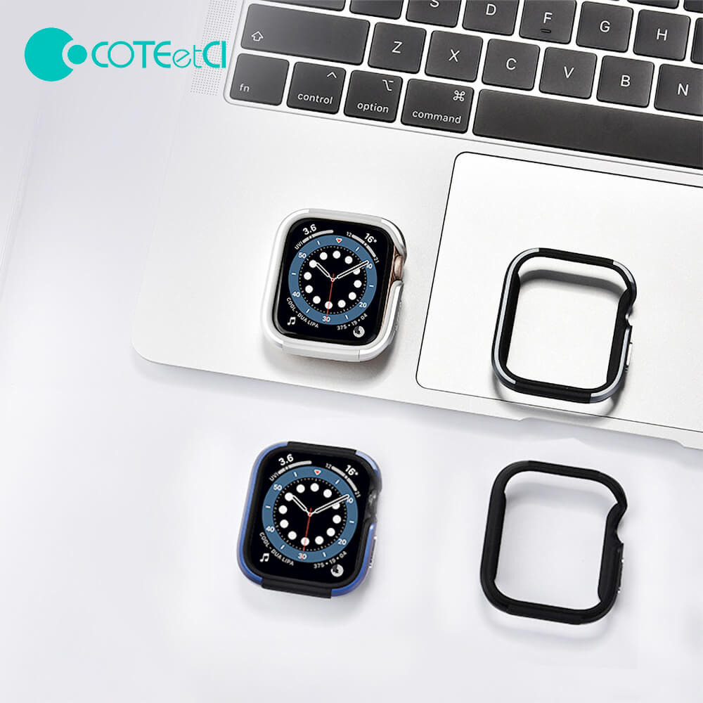 ỐP VIỀN CHO APPLE WATCH SERIES 6 / 5 / 4 / SE NHÔM CNC COTEETCI - HÀNG NHẬP KHẨU