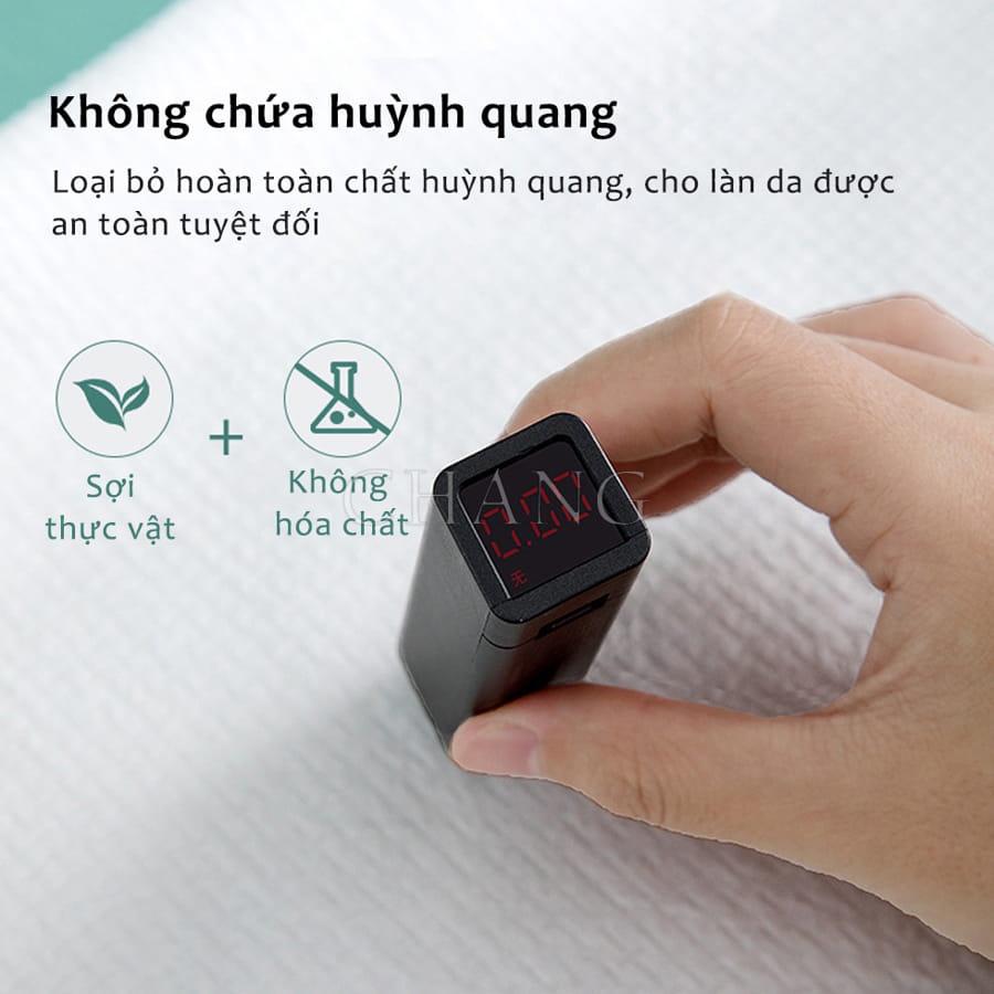 Khăn Tắm Viên Nén Du Lịch, Khăn Tắm Cotton Tiện Lợi Thấm Hút Nước Tốt, Tiết Kiệm Không Gian