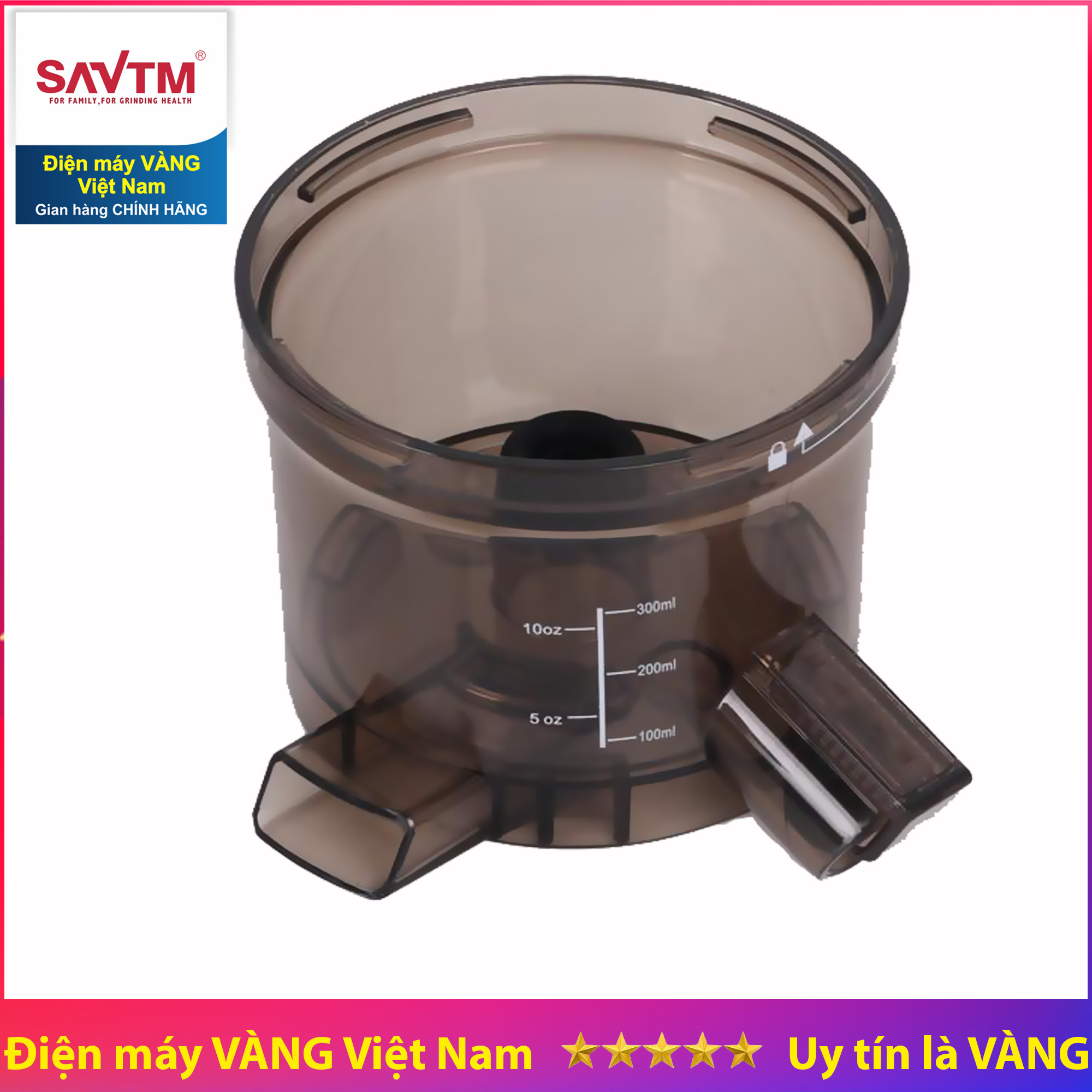 Khay chứa nước ép máy ép chậm SAVTM JE31