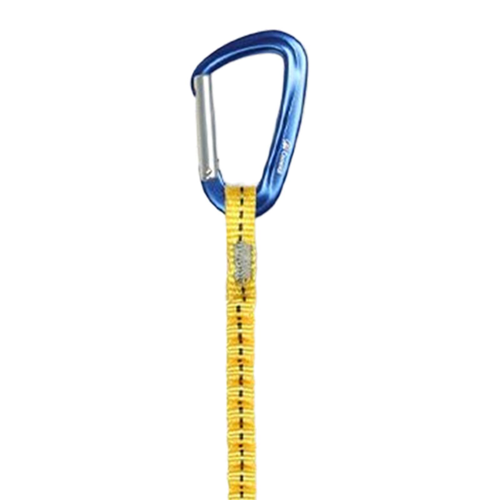 Tool Lanyard with Aluminum Alloy Carabiner Heavy Duty Lanyard for Heavy Tools for Climbing