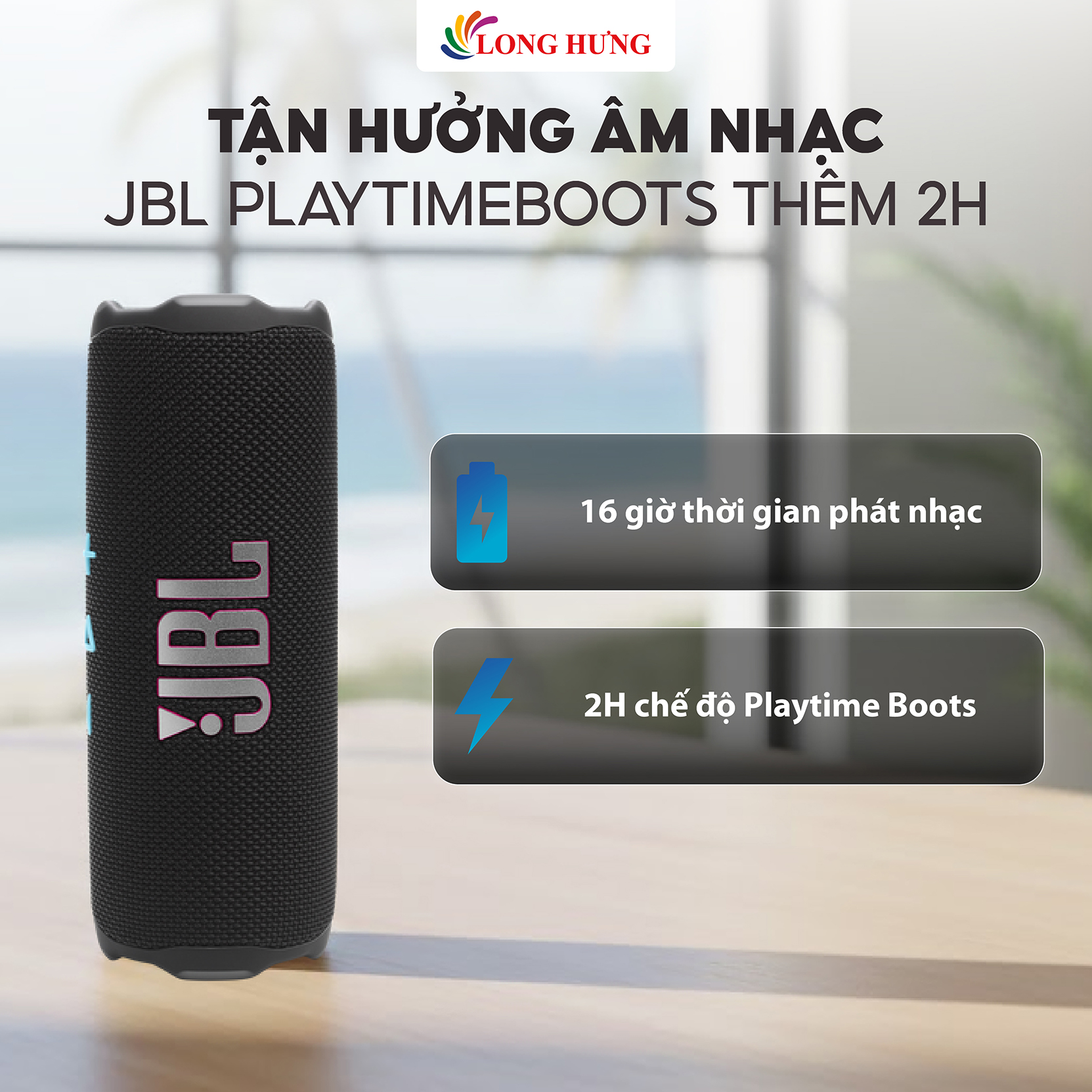 Loa Bluetooth JBL Flip 7 JBLFLIP7 - Hàng chính hãng