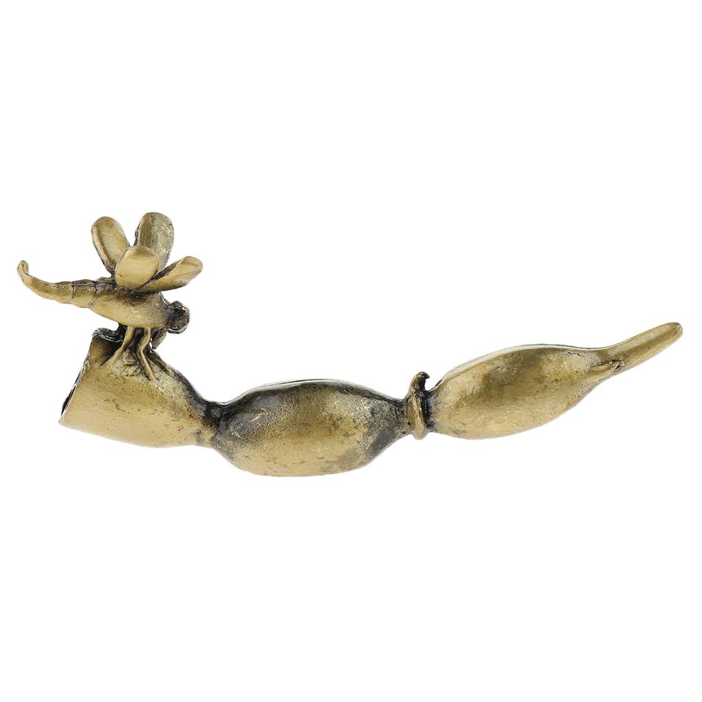 Exquisite Chinese Calligraphy Brush Rest/Holder with Lotus Root Design A