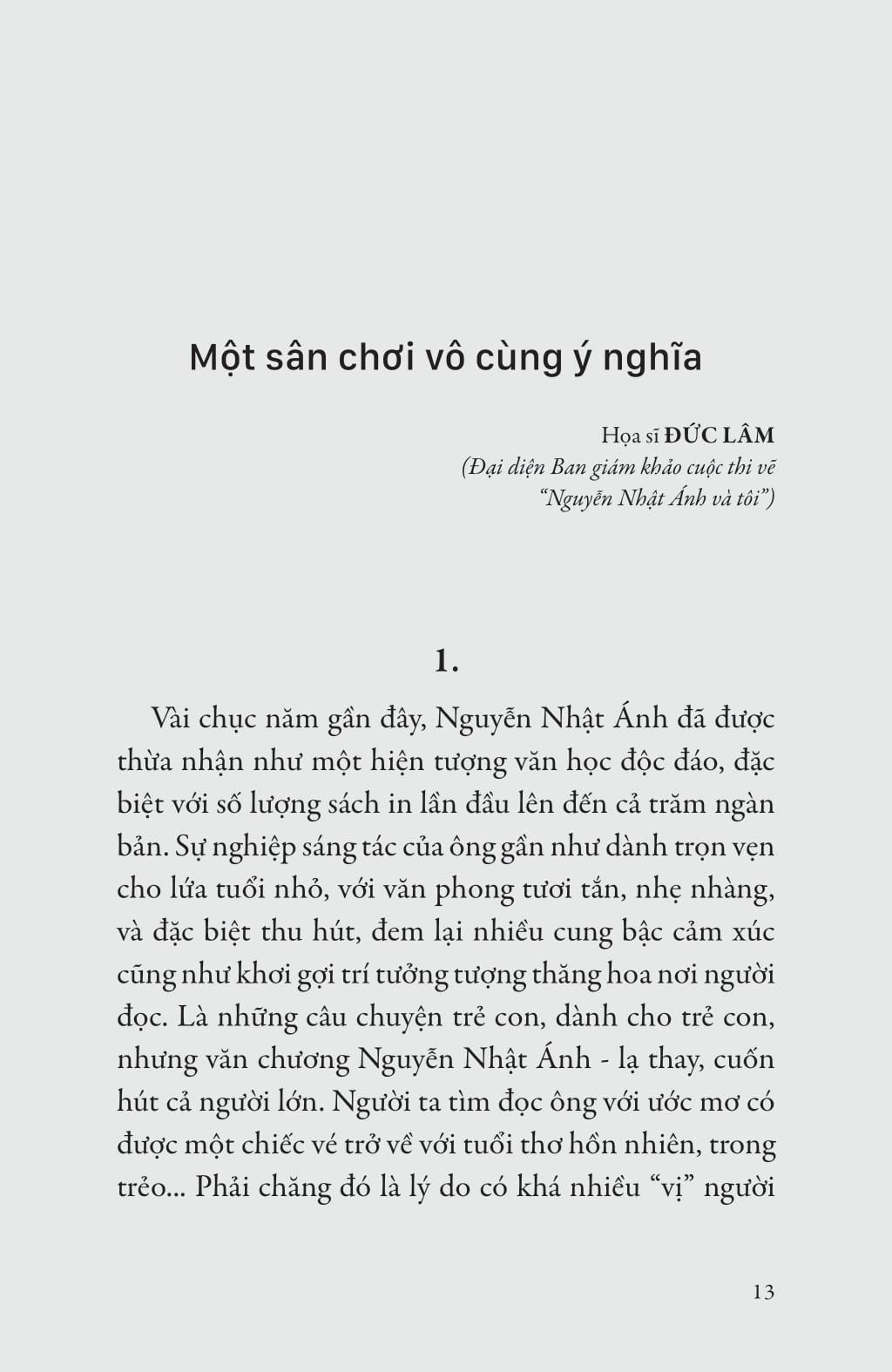 Sách - Lớn Lên Cùng Sách Nguyễn Nhật Ánh