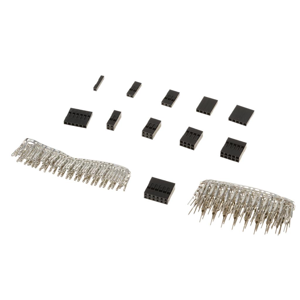 620 Pcs 40 Pin 2.54mm Pitch Single Row Pin Headers Dupont Connector