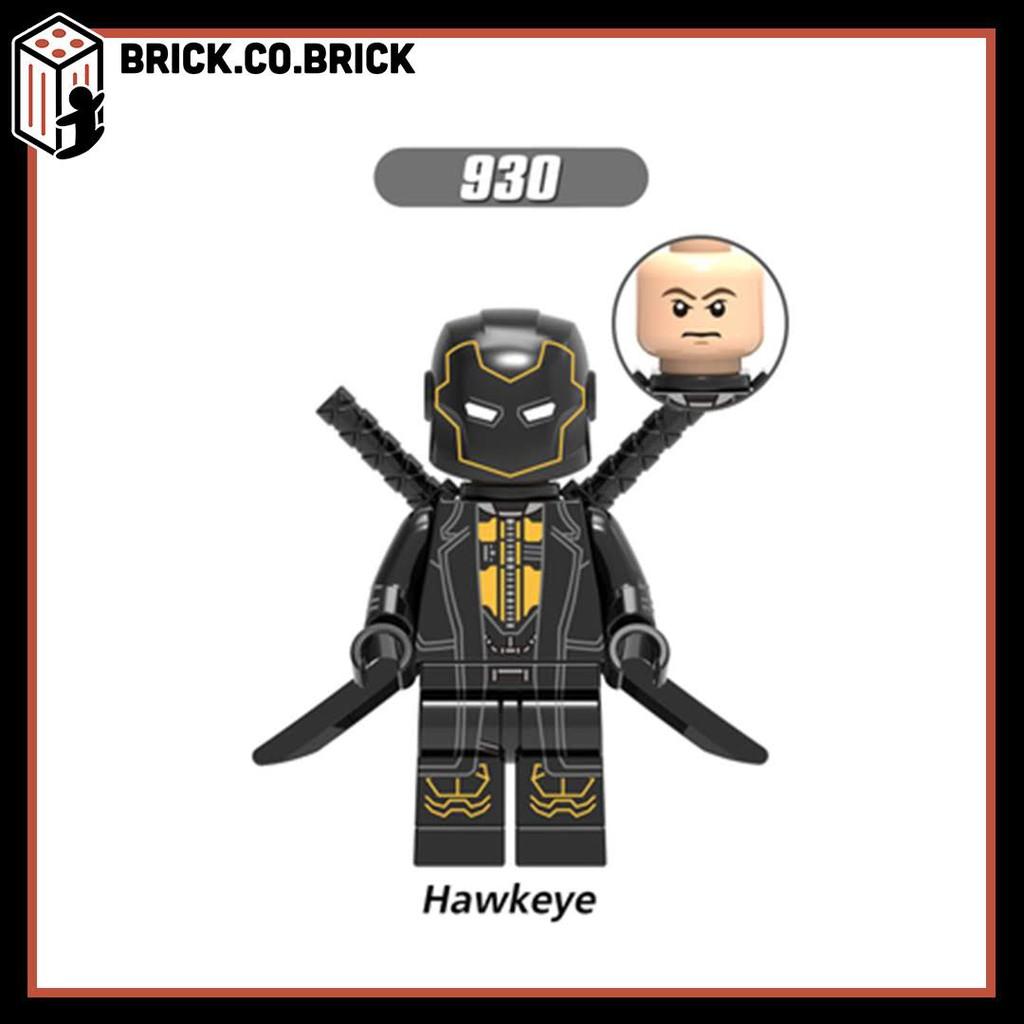 Mô Hình Lắp Ráp Đồ chơi Proxima Midnight Nick Fury Ronin Black Widow Siêu Anh Hùng MCU X0215