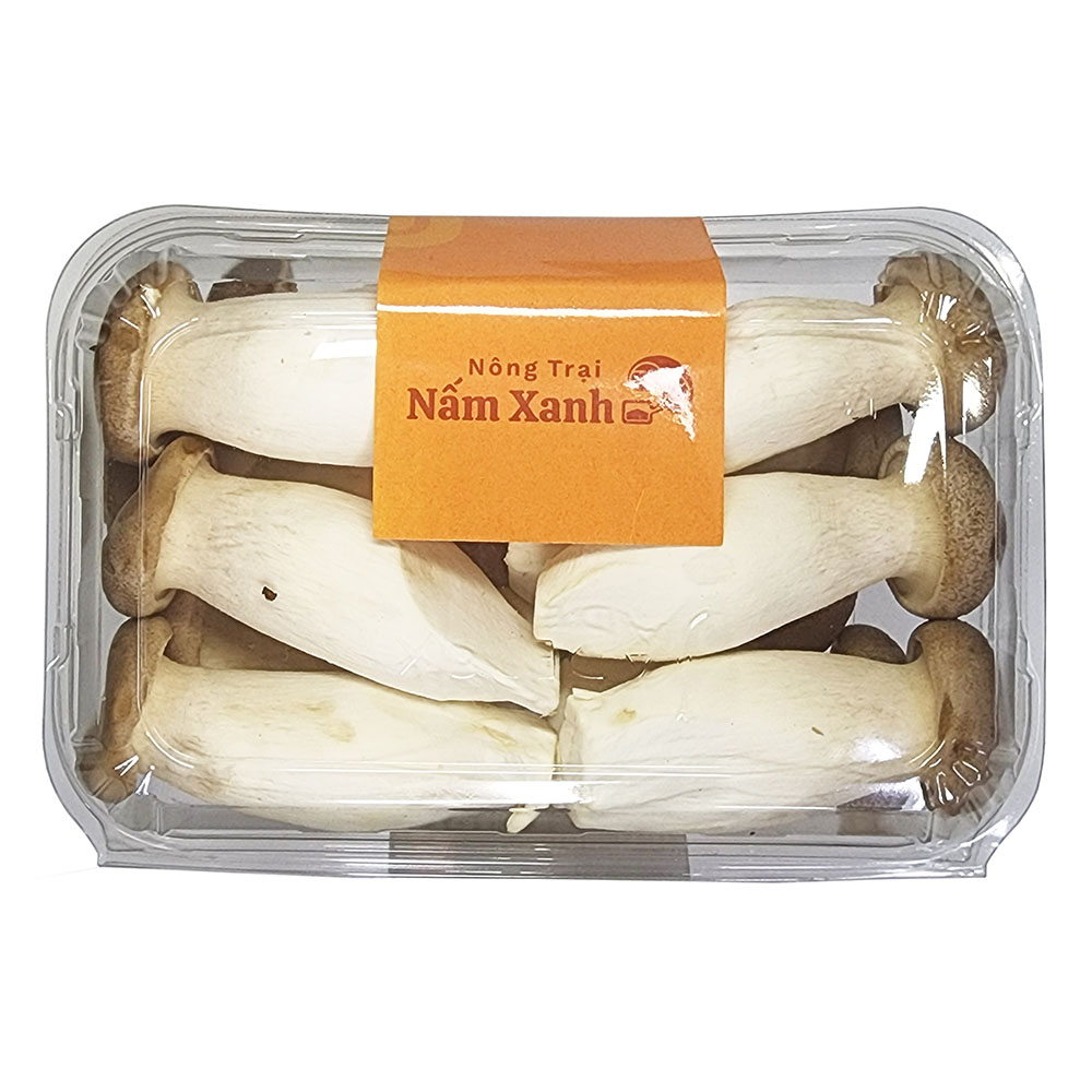 Nấm Đùi Gà Tươi 500gr - Nông Trại Nấm Xanh