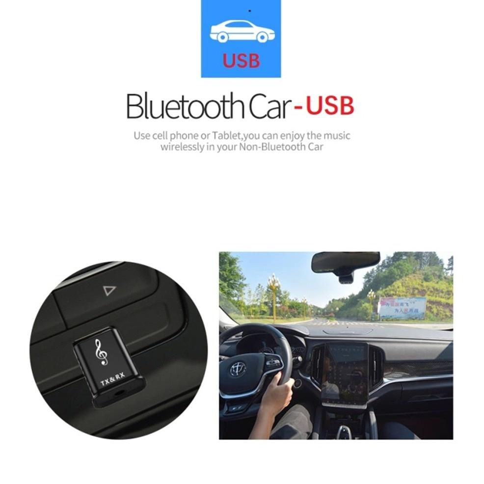 Thiết Bị Truyền Nhận Tín Hiệu Bluetooth 5.0 2 Trong 1 Giắc Cắm 3.5mm Aux Không Dây Bt5.0 Cho Tai Nghe Không Dây Và Tv Mp3