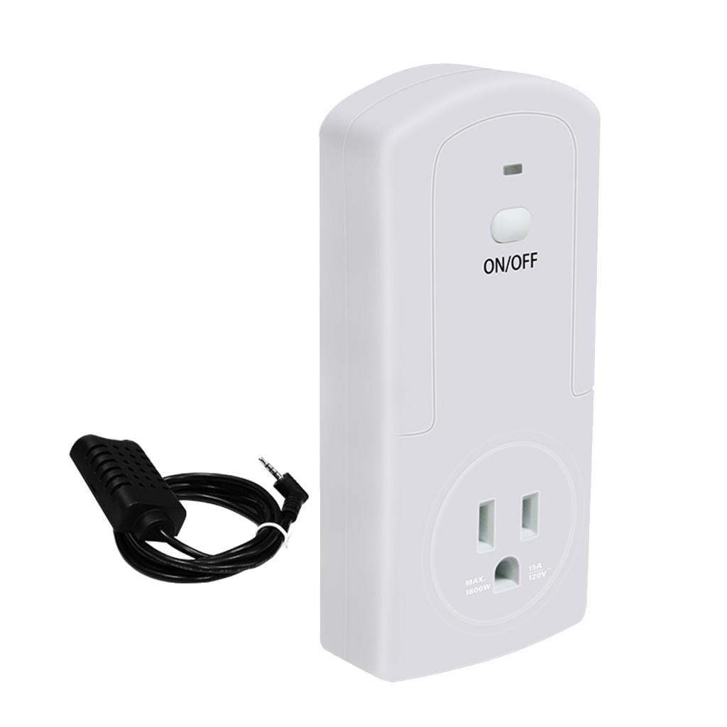 TS-5000 Không Dây Nhiệt Độ Độ Ẩm ỨNG DỤNG Điều Khiển từ xa Thời Gian Ổ Cắm