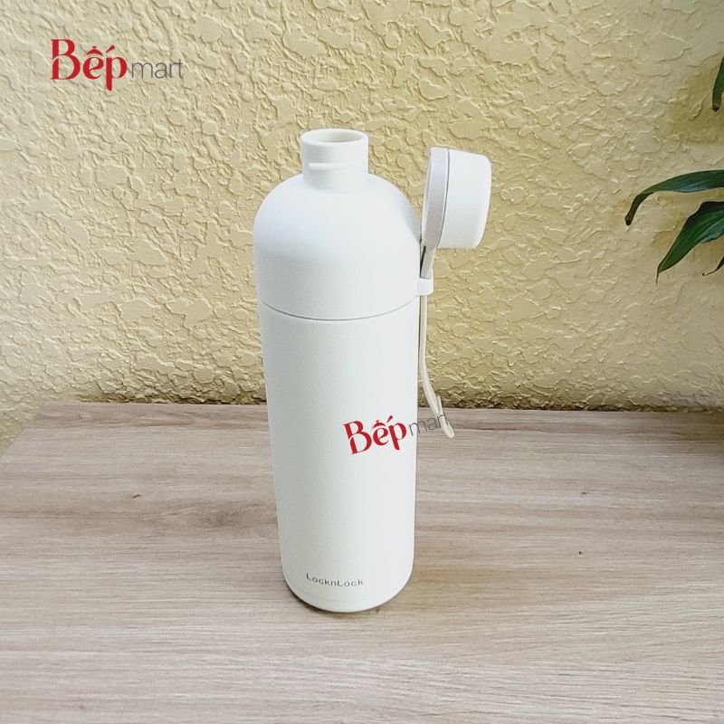 Bình giữ nhiệt LocknLock Belt Bottle LHC4267 dung tích 490ml - thép không gỉ - Hàng chính hãng