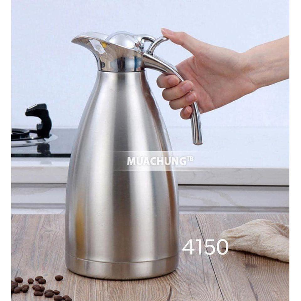 Bình giữ nhiệt 2l inox siêu tiện dụng