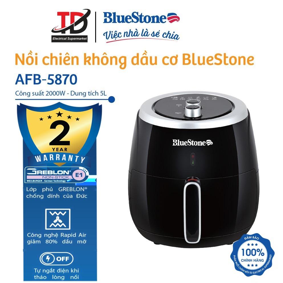 Nồi Chiên Không Dầu BlueStone AFB-5870 (5L -2000W) - Hàng Chính Hãng