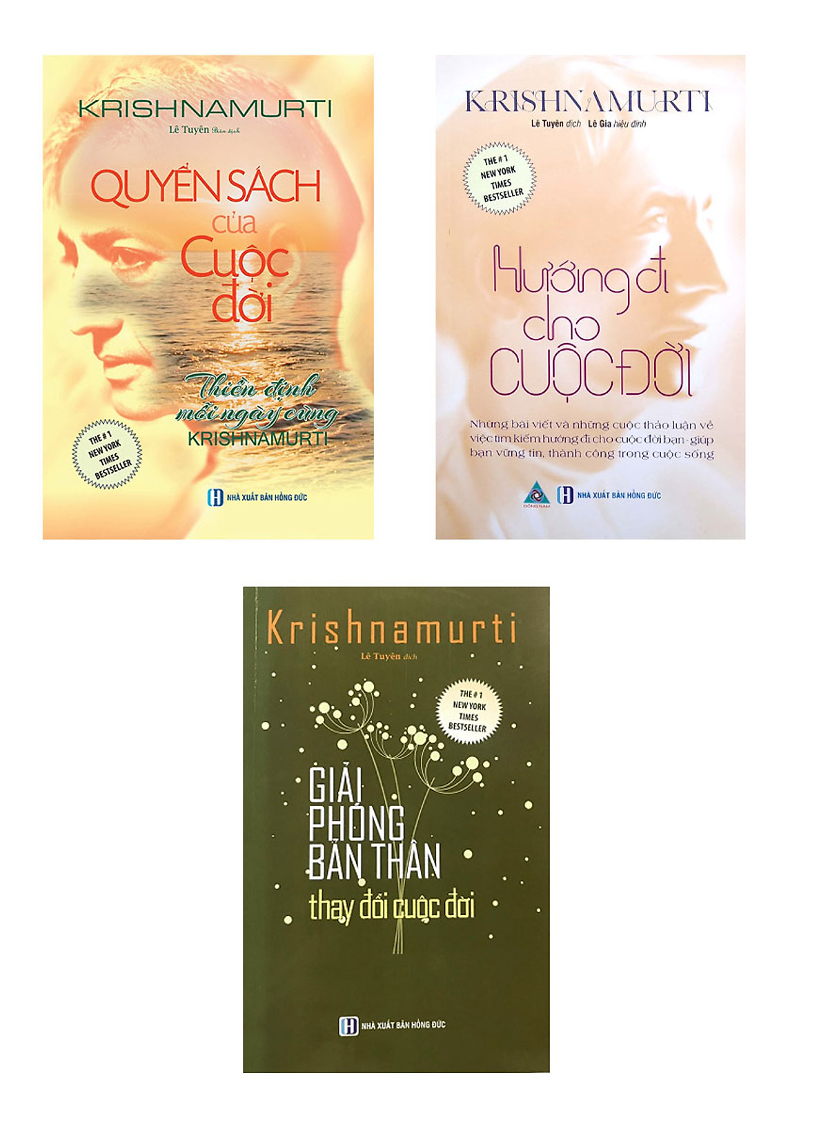 Combo Quyển Sách Của Cuộc Đời Thiền Định Mỗi Ngày Cùng Krishnamurti + Hướng Đi Cho Cuộc Đời + Giải Phóng Bản Thân Thay Đổi Cuộc Đời