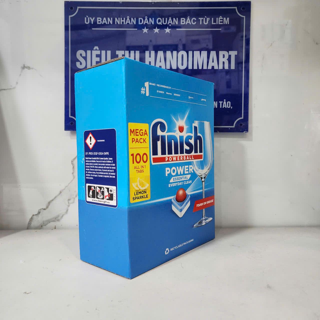 Viên Rửa Bát Finish Classic Hương Chanh 90 Viên - 90 Viên