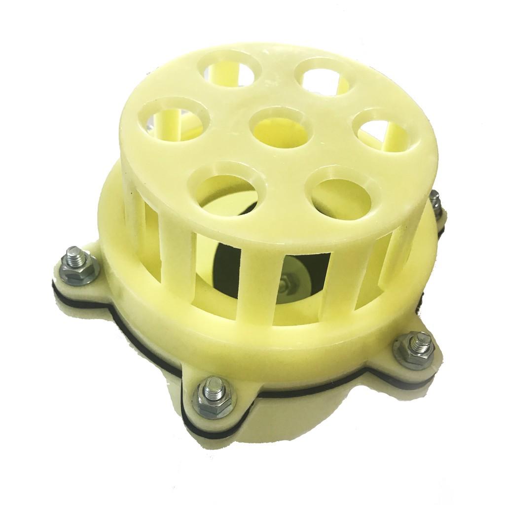 Lúp Bê Máy Bơm Nước nhựa trắng phi 90