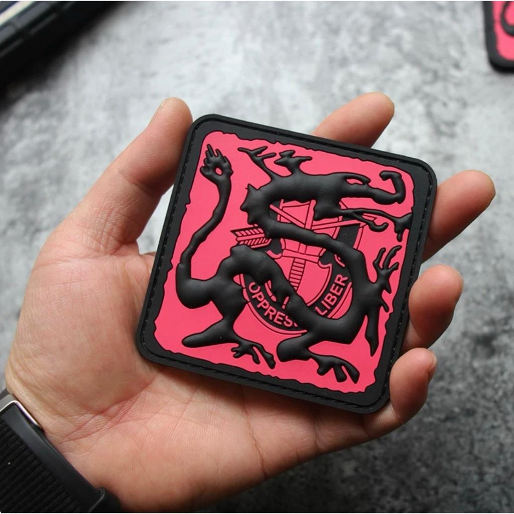 Patch_velcro PVC Ronin chiến thuật gắn quần áo_ba lô_túi xách