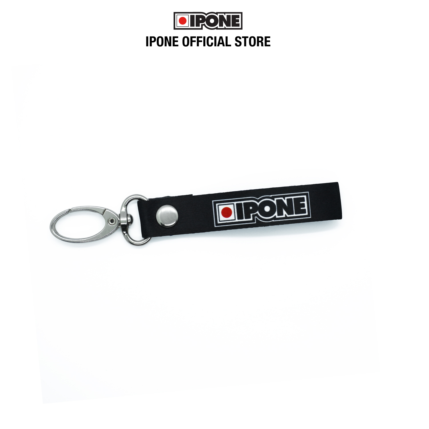 Móc khóa vải Ipone Fabric Keychain (đen)