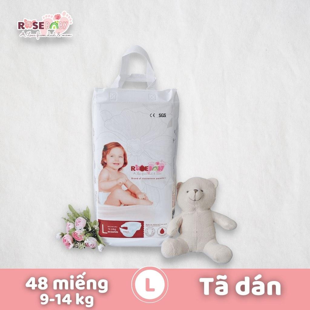 Bỉm dán Rose Baby size NB/S/M/L