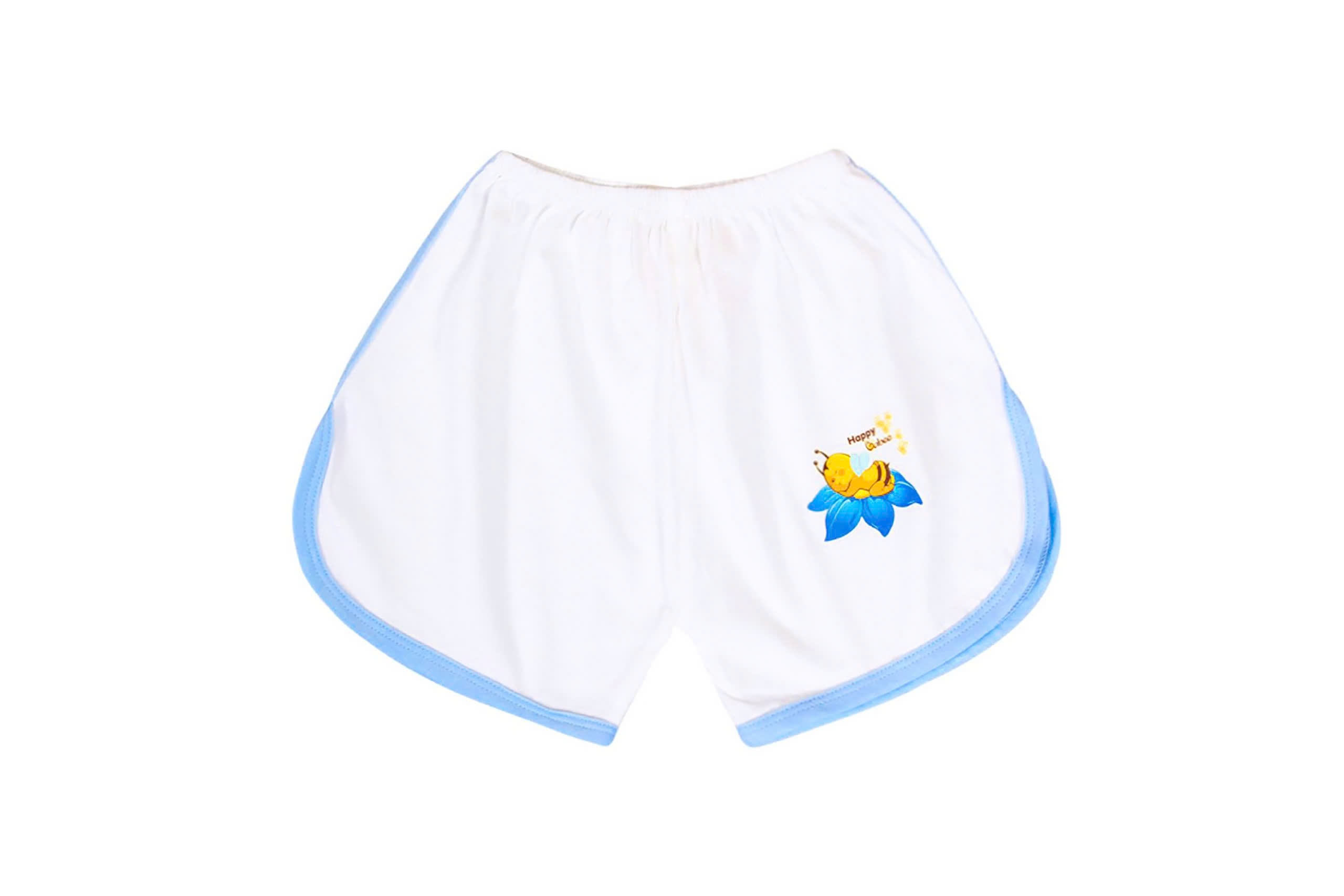 Quần đùi bé gái Babiboo quần đùi cho bé sơ sinh vải cotton tự nhiên mềm mại, thấm hút tốt BB30