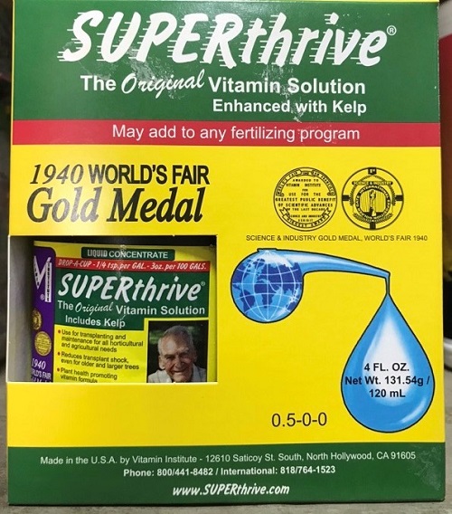 Dung dịch siêu dinh dưỡng Superthrive Mỹ 120 ml