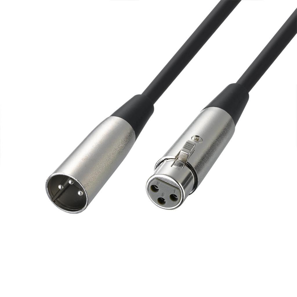 XLR Male To Female Microphone Cable  - 6 Feet