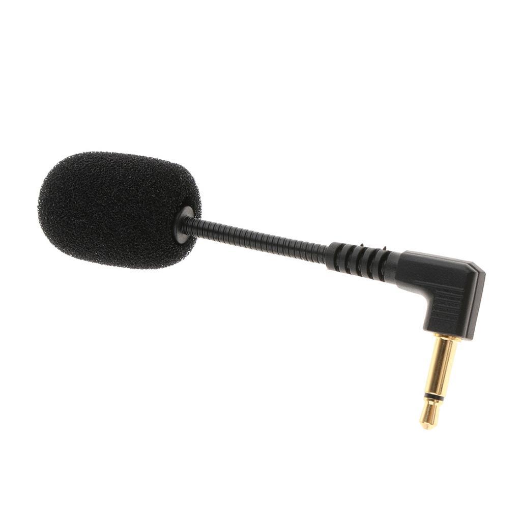 3.5mm Black Stereo Mini USB Mic Microphone