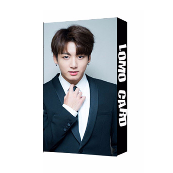 Lomo BTS Jungkook (9 mẫu) hộp ảnh lomo nhóm nhạc Hàn Quốc