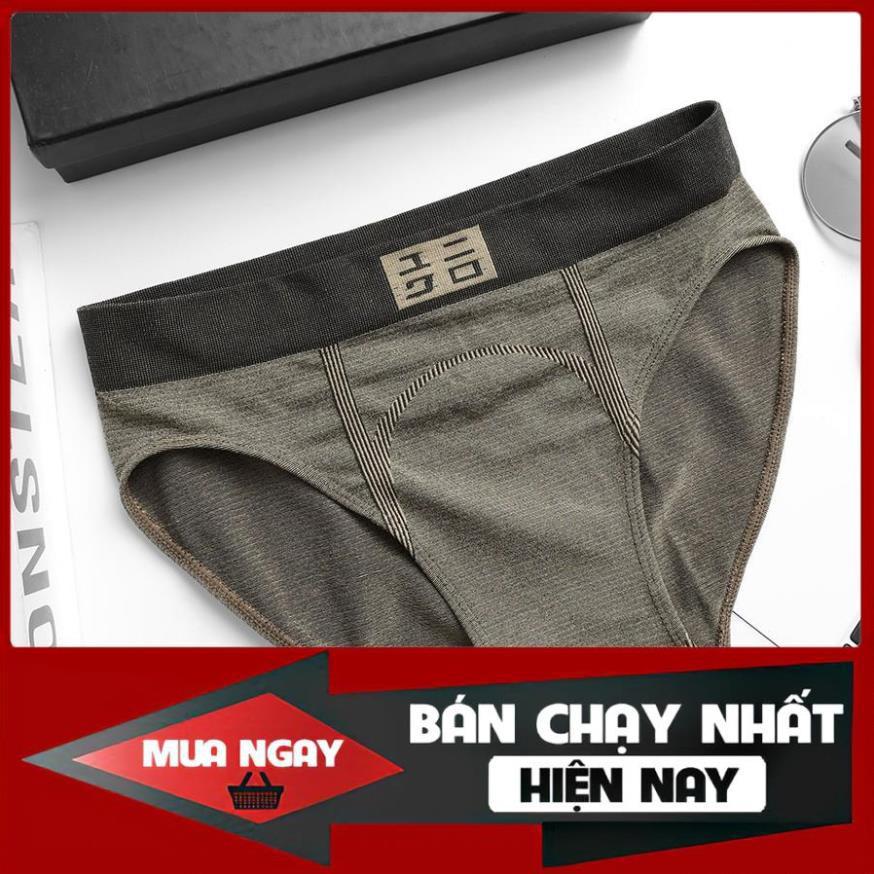 Combo 3 Quần Lót nam Nhật - DÁNG SỊP TAM GIÁC sợi tre BAMBOO co giãn 4 chiều