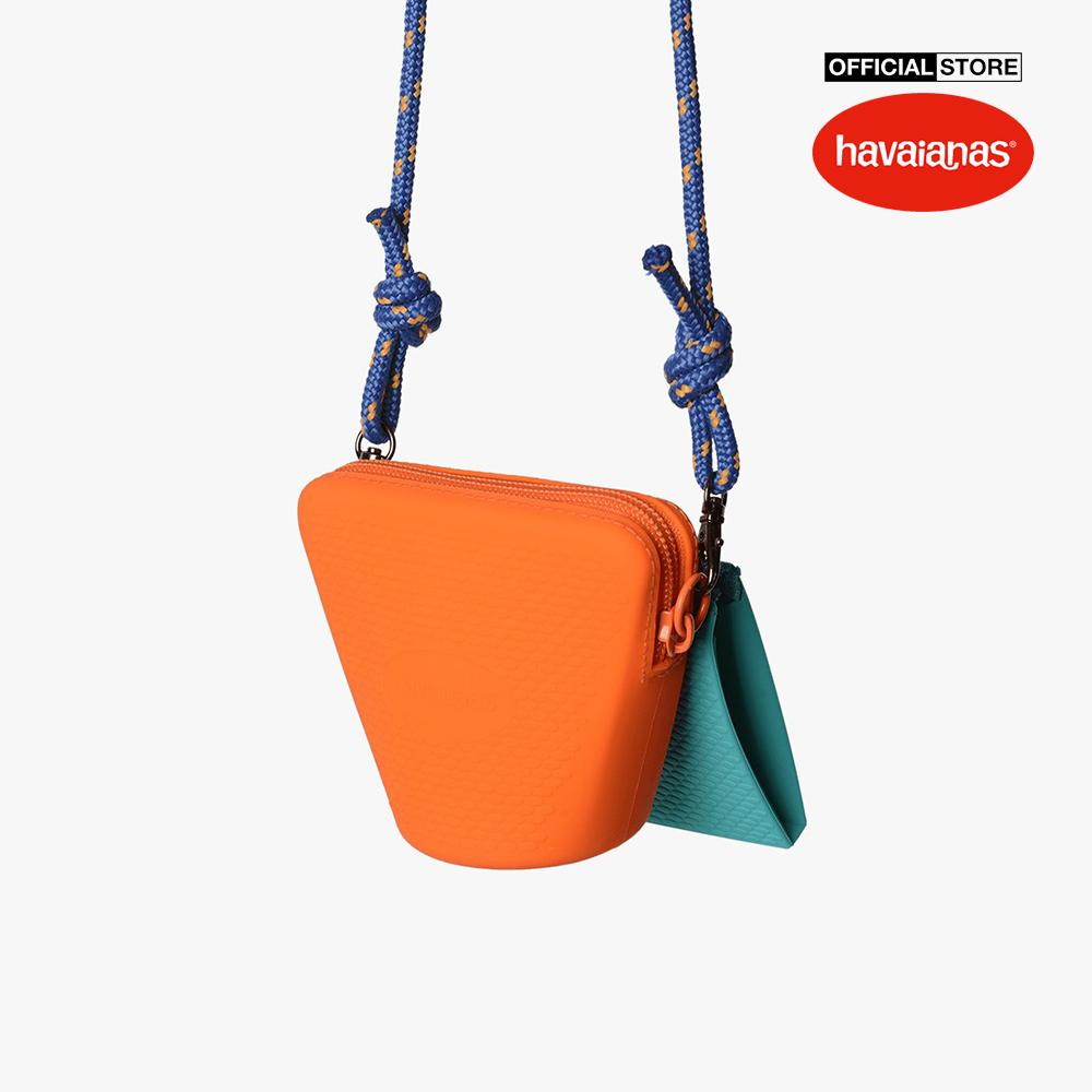 HAVAIANAS - Túi đeo chéo mini hình thang hiện đại Bucket 4146864-7471