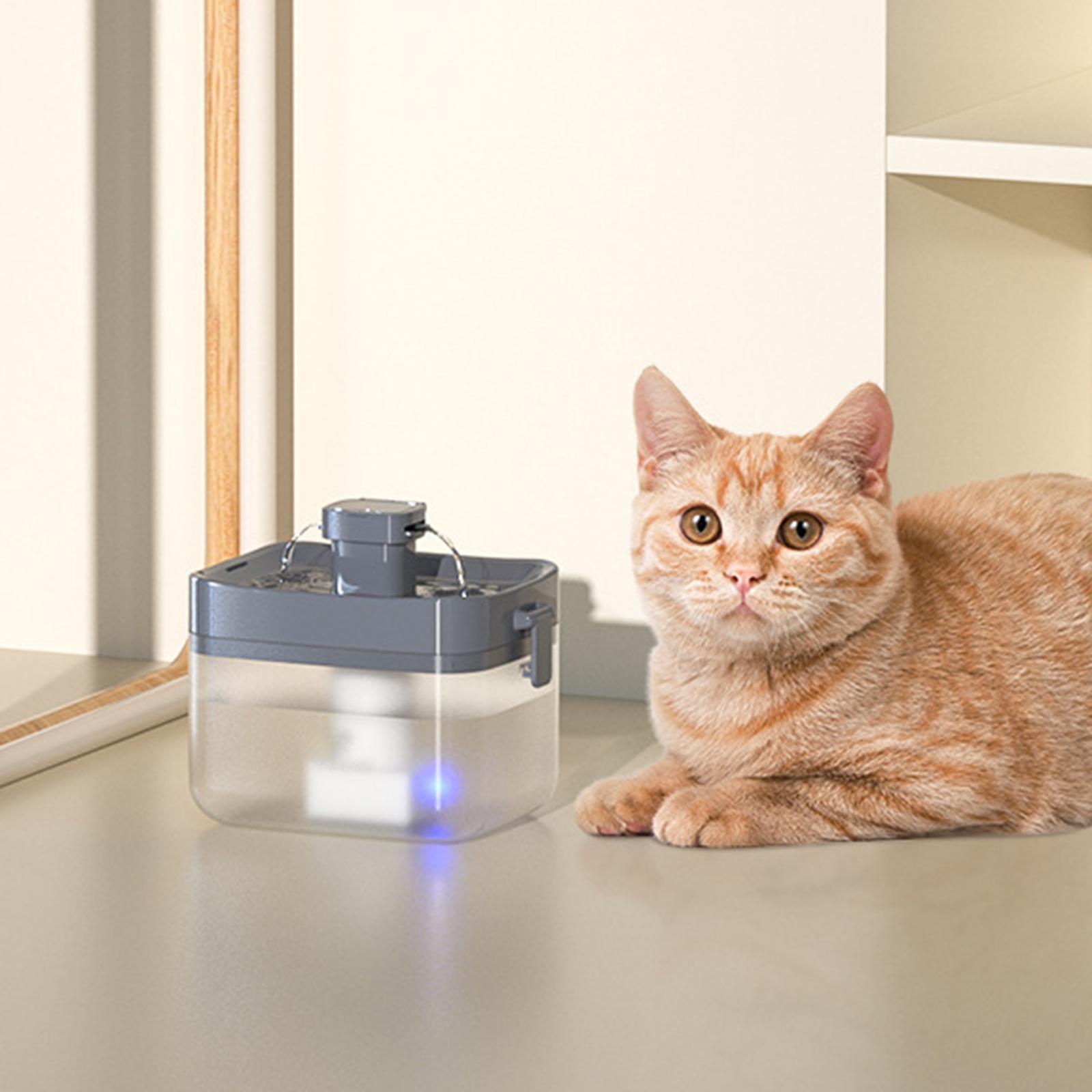 Automatic Cat Water Fountain Drinking Bowl Quiet Pet Water Dispenser for Dog