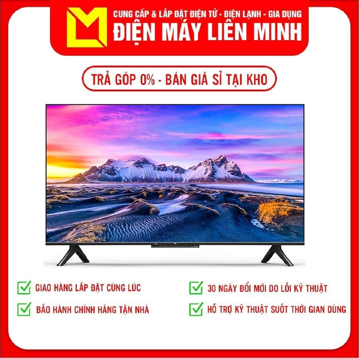 Android Tivi Xiaomi 4K UHD 43 Inch L43M6-6ARG - Miễn phí HCM