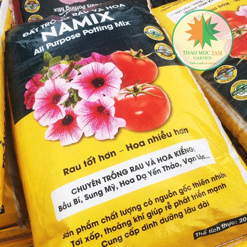Đất trồng rau và hoa Namix Bao 20dm3