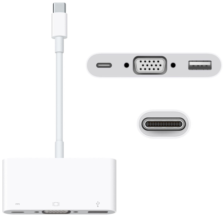 Cáp Apple USB-C VGA Multiport Adapter - Hàng Nhập Khẩu