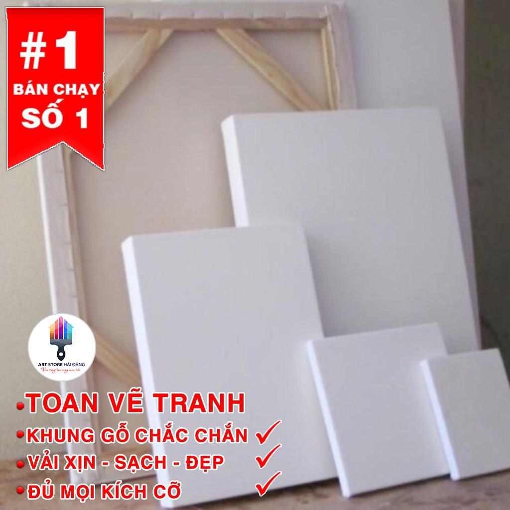 Combo 5 toan vẽ tranh canvas 20-30cm toan xịn, chất lượng