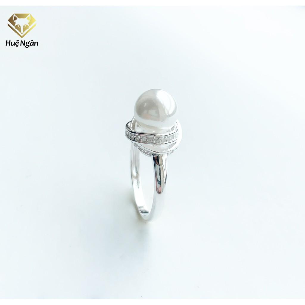 Nhẫn bạc Ý 925 Huệ Ngân - Nơ đẹp RR1221