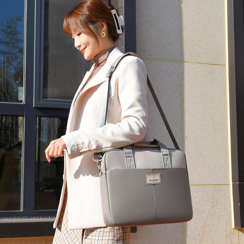 Mới Túi Chống Sốc Cho Laptop 13.3 14 15 15.6 Inch Mang Theo Túi Xách Đeo Vai Cho Macbook Air Pro Hp acer Nữ Người Đàn Ông