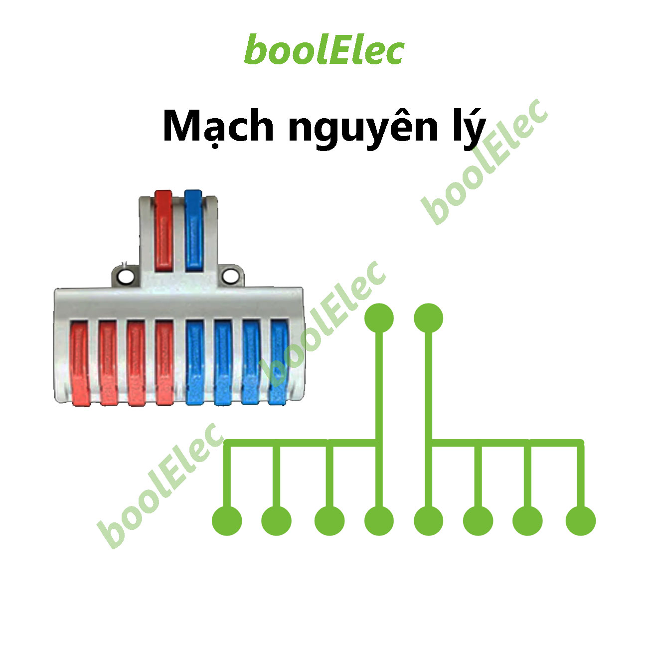 Cút Nối Dây Điện Nhanh, Đầu Nối Dây Điện, Cút Nối Dây Điện Chịu Tải 32A Công Suất 8000W