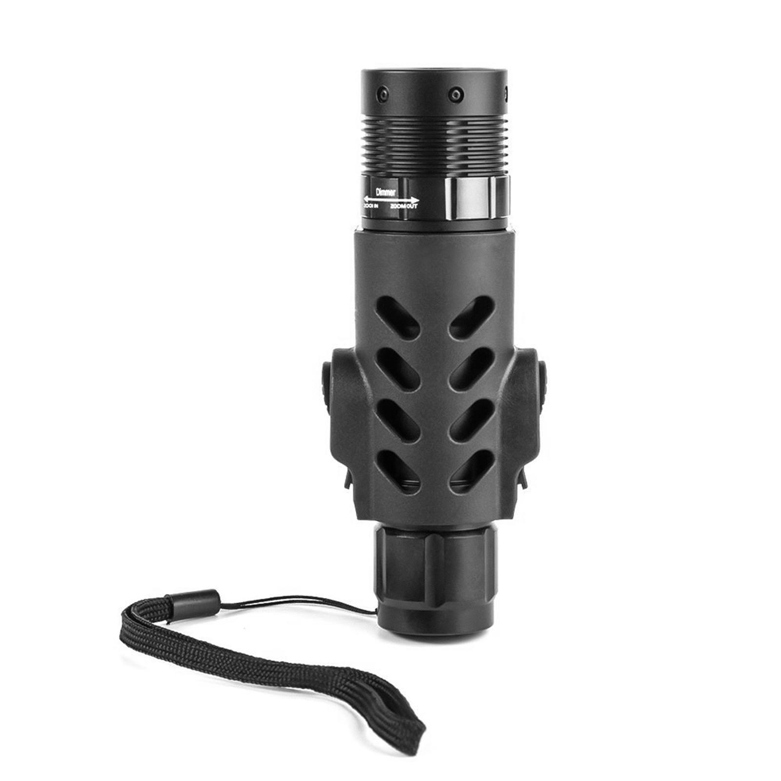 Flashlight Torch Cover Belt Clip Quick Release Heavy Duty Holder Telescopic Rod Pouch for Outdoor Carry Camping Accessories Replace