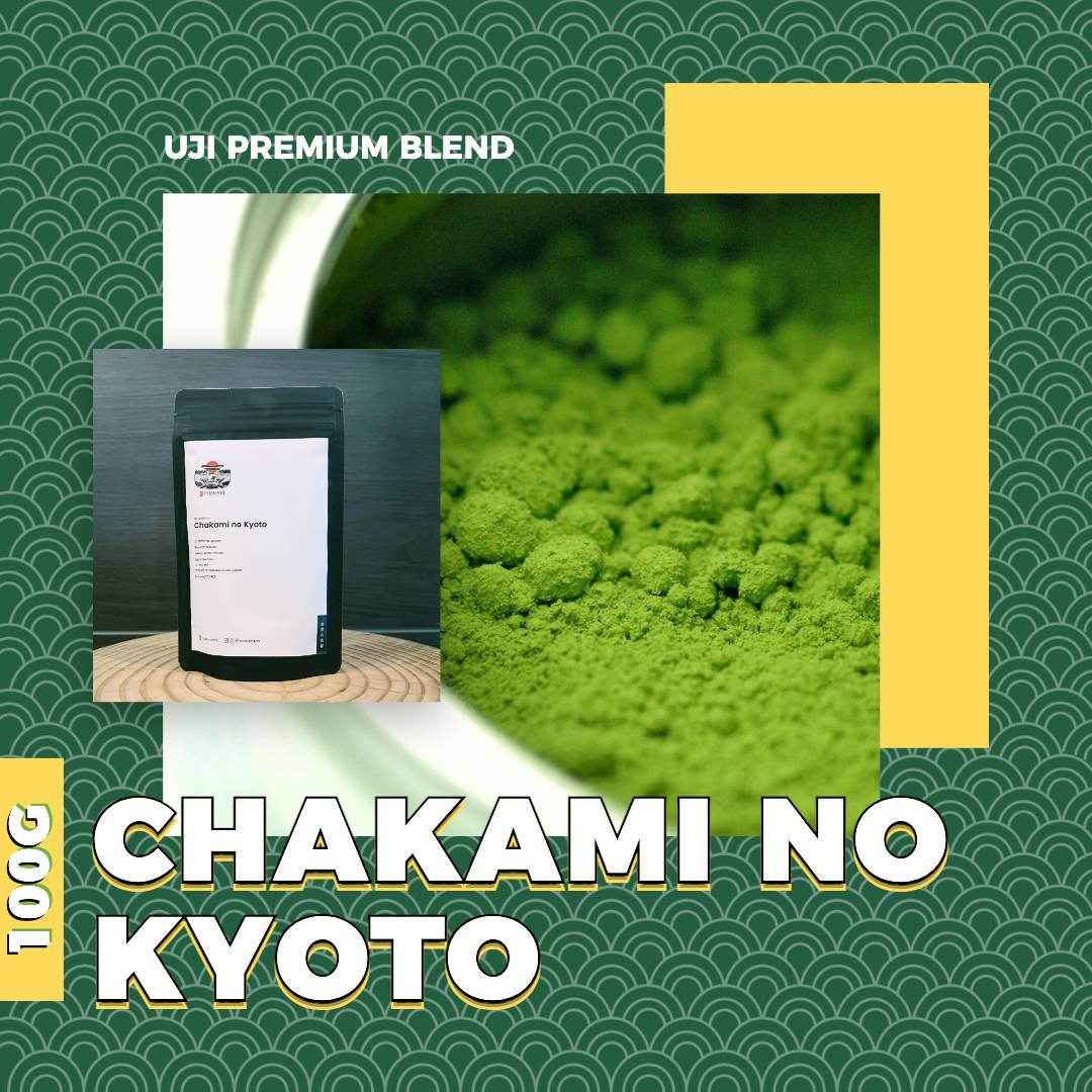 100g Bột Matcha Uji Nhật Bản - Chakami no Kyoto | Ceremonial Grade | Thu hoạch tại Kyoto, Nhật Bản