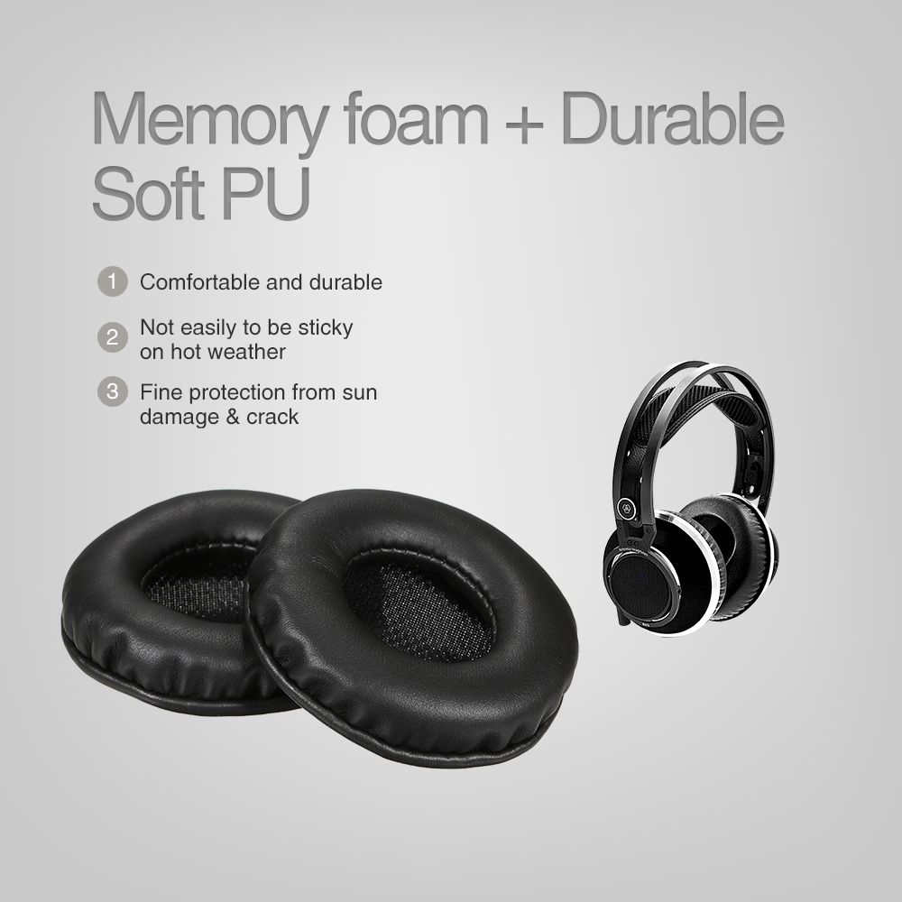 Miếng Đệm Lót Tai Bằng Bọt Xốp Mềm Pu Cho Tai Nghe AKG K518 K518DJ K81 K518LE