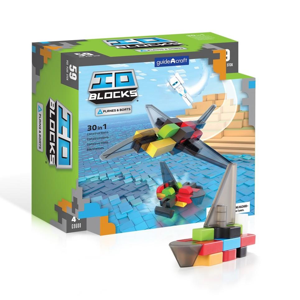 Đồ chơi lắp ráp IO Blocks Tàu thuyền Guidecraft
