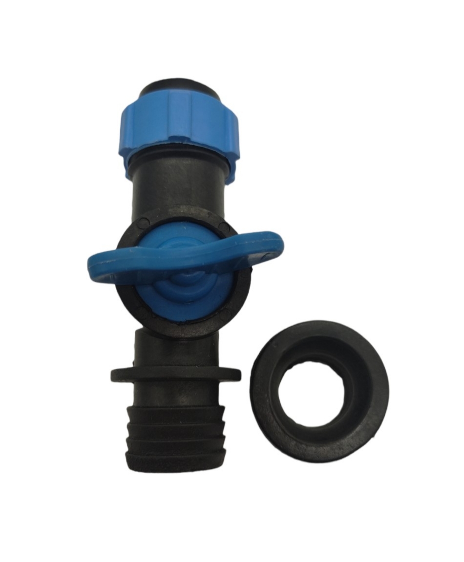 Van Khóa Khởi Thủy Ống Dẹp , ống Phun Mưa 27mm kèm ron