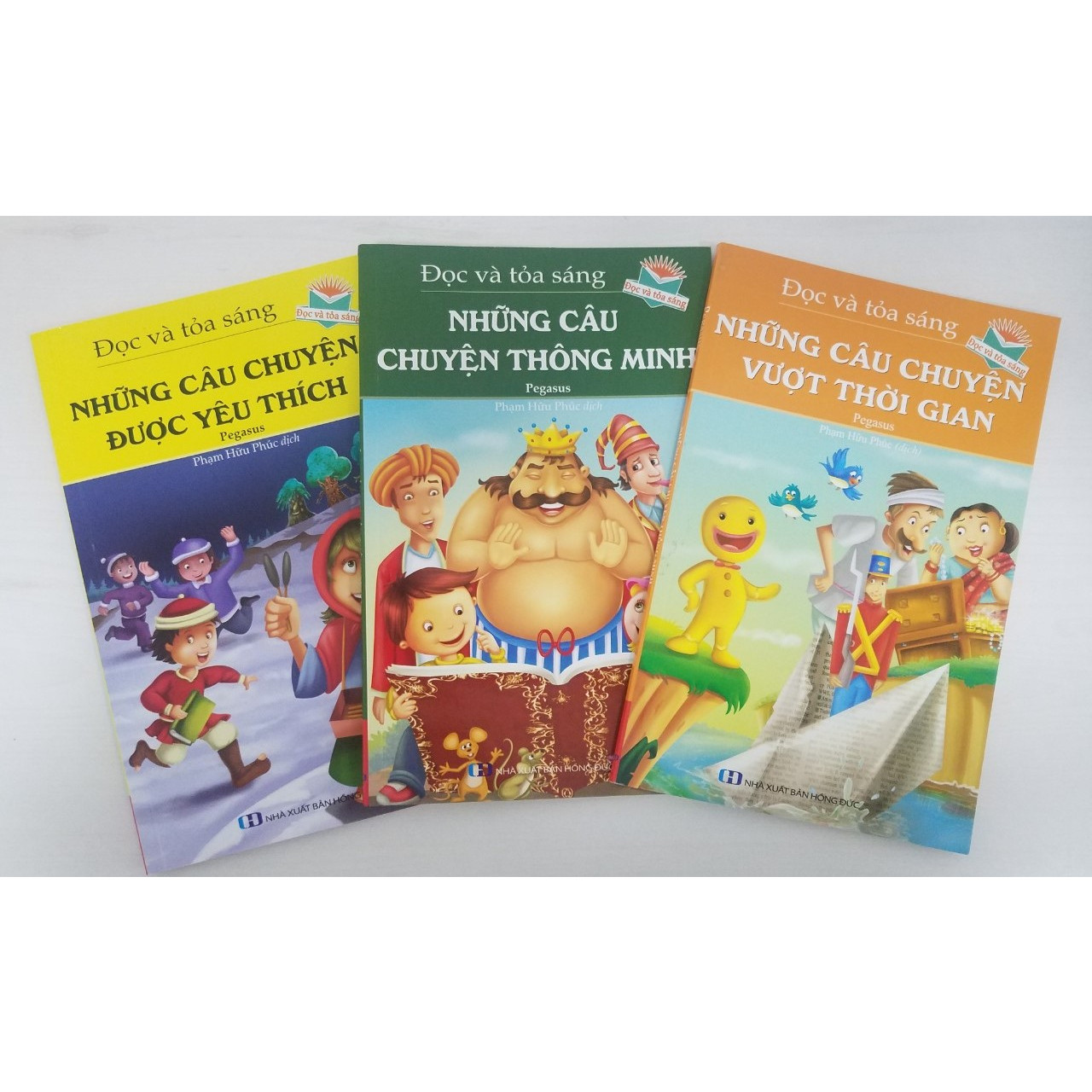 Combo Đọc Và Tỏa Sáng: Những Câu Chuyện Được Yêu Thích + Những Câu Chuyện Vượt Thời Gian + Những câu Chuyện Thông Minh