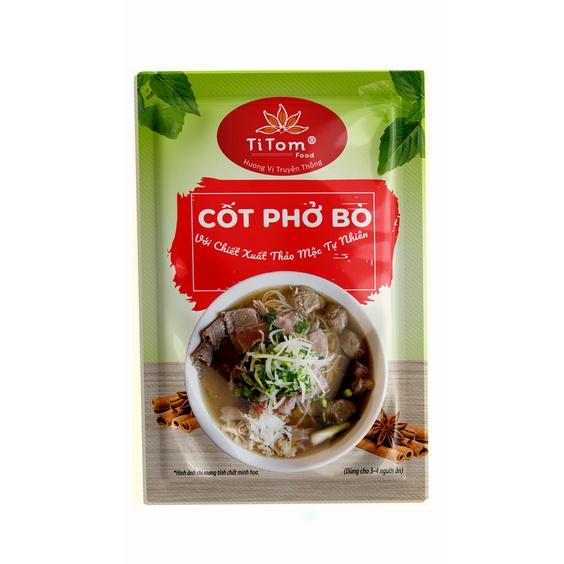 Gia vị nấu phở - Gia vị phở - Gia vị phở nêm sẵn - Cốt phở bò TITOM 55g