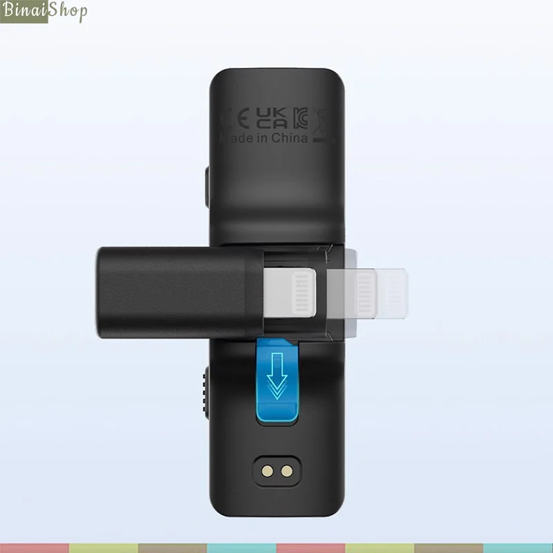 BOYALINK - Micro Cài Áo Không Dây 2.4GHz Cho IOS, Android, Máy Ảnh, Phạm Vi Thu 100m - Hàng chính hãng