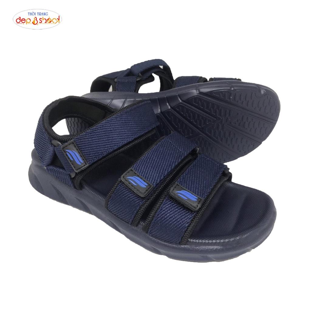 Giày Sandal Nữ,Sandal Học Sinh 3 Quai Ngang Trẻ Trung thời trang chính hãng Depvashock MS 781