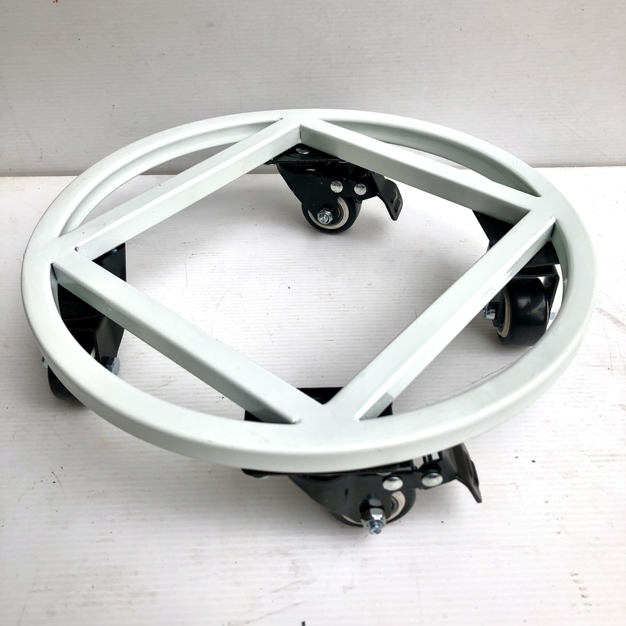 Đế Lót Chậu Có Bánh Xe ĐK40cm, Đế Chậu Thông Minh Cao Cấp HTG, Siêu Chắc Khỏe, Có Bánh Xe Di Chuyển, Có Chốt An Toàn, Chịu Lực Đến 200kg, Chất Liệu Hợp Kim Cao Cấp Sơn Tĩnh Điện