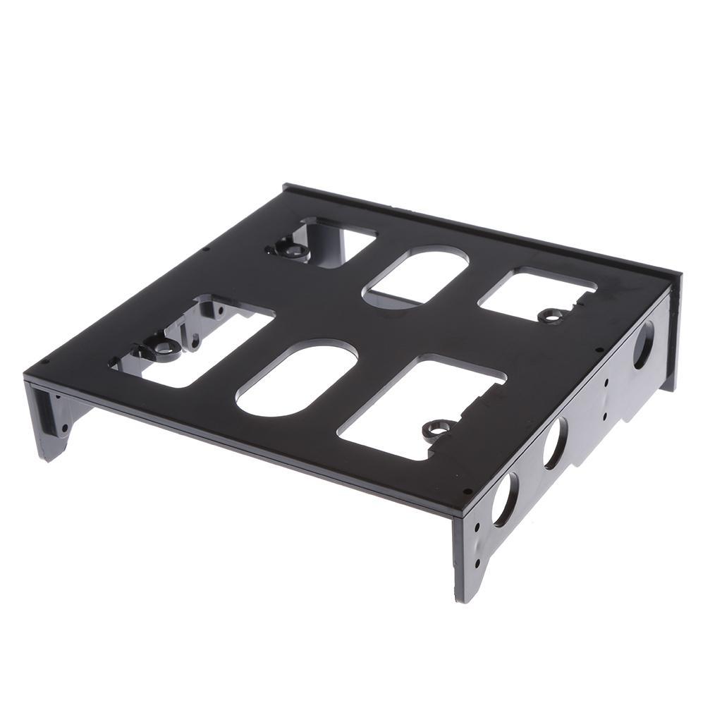 2x Hard Drive 3.5 to 2.5'' Computer Bay Drive Slot Mounting Bracket Stand