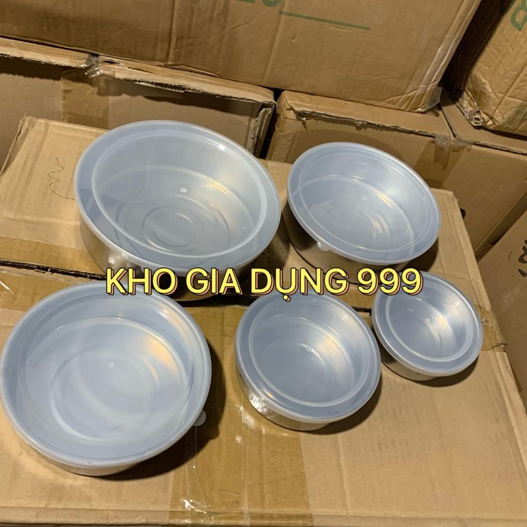 THỐ BỘ 5 INOX, NẮP SILICON KÍN HƠI